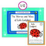1 – The Worries and Woes of Lala Ladybird (BOOK & FREE COLLECTABLE CARD)