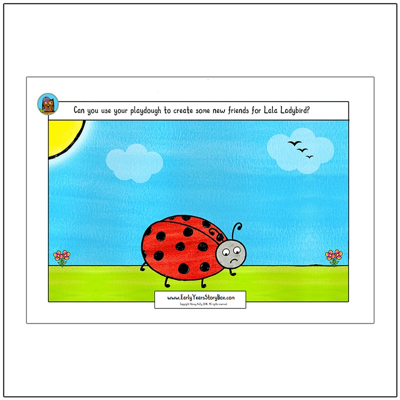 Lala playdough board image