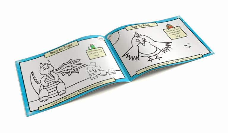 Zinger Box Colouring In A Little Book of Colouring and Self-Discovery - Early Years Story Box