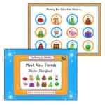 Meet New Friends Sticker Book