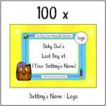100 Personalised Oaky Owl's Last Day Books