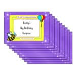 Bunty's Big Birthday Surprise Value Pack (10)